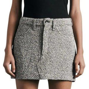 Rag & Bone Itty Bitty Tweed Miniskirt